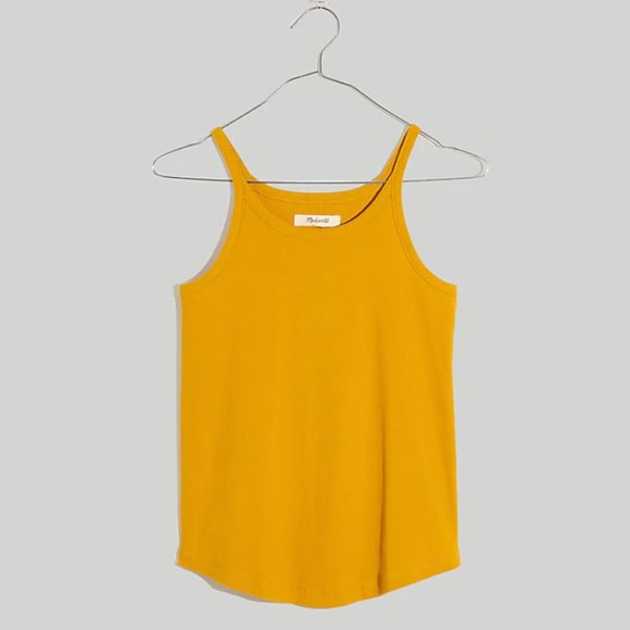 Madewell Tops - NWT Madewell Brightside Tank Top in Tungsten Glow XS